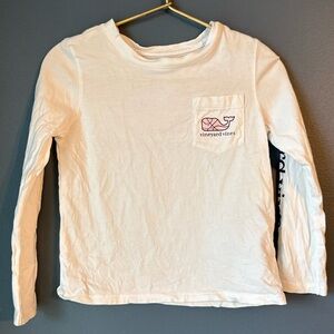 Vineyard Vines Kids pink basketball shirt